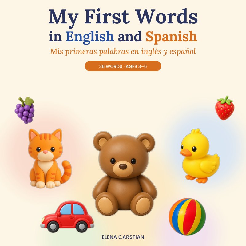 Cover of My First Words in English and Spanish